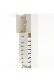 Hyperion Dolap 2 Raflı 7 Çekmeceli 2 Kapaklı 60x44x243 - S65M048V1B