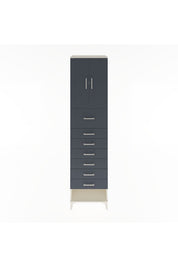 Hyperion Dolap 2 Raflı 7 Çekmeceli 2 Kapaklı 60x44x243 - S65M048V2B