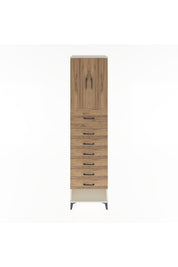 Hyperion Dolap 2 Raflı 7 Çekmeceli 2 Kapaklı 60x44x243 - S65M048V3B