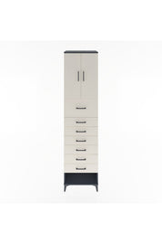 Hyperion Dolap 2 Raflı 7 Çekmeceli 2 Kapaklı 60x44x243 - S65M048V4B