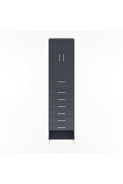 Hyperion Dolap 2 Raflı 7 Çekmeceli 2 Kapaklı 60x44x243 - S65M048V5B
