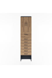 Hyperion Dolap 2 Raflı 7 Çekmeceli 2 Kapaklı 60x44x243 - S65M048V6B
