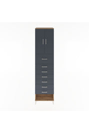 Hyperion Dolap 2 Raflı 7 Çekmeceli 2 Kapaklı 60x44x243 - S65M048V8B