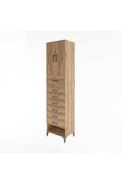 Hyperion Dolap 2 Raflı 7 Çekmeceli 2 Kapaklı 60x44x243 - S65M048V9B