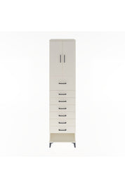 Hyperion Dolap 2 Raflı 7 Çekmeceli 2 Kapaklı 60x44x243 Aytaşı-Aytaşı