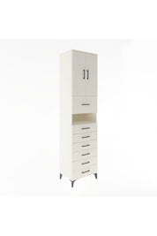 Hyperion Dolap 2 Raflı 7 Çekmeceli 2 Kapaklı 60x44x243 Aytaşı-Aytaşı