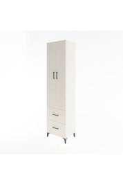 Hyperion Dolap 5 Raflı 2 Çekmeceli 2 Kapaklı 60x44x243 Aytaşı-Aytaşı