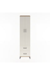 Hyperion Dolap 5 Raflı 2 Çekmeceli 2 Kapaklı 60x44x243