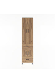 Hyperion Dolap 5 Raflı 2 Çekmeceli 4 Kapaklı 60x44x243 Aytaşı-Çam