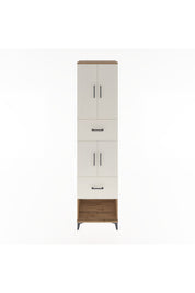 Hyperion Dolap 3 Raflı 2 Çekmeceli 4 Kapaklı 60x44x243 Çam-Aytaşı