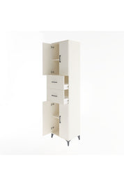 Hyperion Dolap 3 Raflı 2 Çekmeceli 4 Kapaklı 60x44x243 Aytaşı-Aytaşı