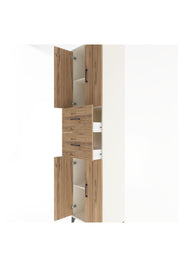 Hyperion Dolap 3 Raflı 2 Çekmeceli 4 Kapaklı 60x44x243 Aytaşı-Çam