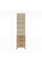 Hyperion Dolap 4 Raflı 3 Çekmeceli 60x44x243 Aytaşı-Çam