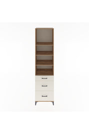 Hyperion Dolap 4 Raflı 3 Çekmeceli 60x44x243 Çam-Aytaşı