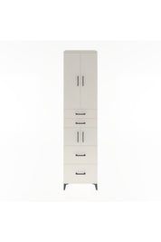 Hyperion Dolap 4 Raflı 4 Çekmeceli 4 Kapaklı 60x44x243 Aytaşı-Aytaşı