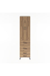 Hyperion Dolap 4 Raflı 4 Çekmeceli 2 Kapaklı 60x44x243 Aytaşı-Çam