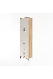 Hyperion Dolap 4 Raflı 4 Çekmeceli 2 Kapaklı 60x44x243 Çam-Aytaşı