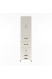 Hyperion Dolap 4 Raflı 4 Çekmeceli 4 Kapaklı 60x44x243 Aytaşı-Aytaşı