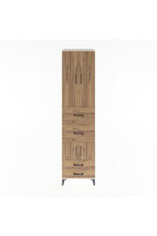 Hyperion Dolap 4 Raflı 4 Çekmeceli 4 Kapaklı 60x44x243 Aytaşı-Çam