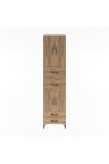 Hyperion Dolap 3 Raflı 4 Çekmeceli 4 Kapaklı 60x44x243