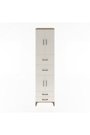 Hyperion Dolap 3 Raflı 4 Çekmeceli 4 Kapaklı 60x44x243 - S65M062V7B