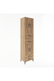 Hyperion Dolap 3 Raflı 4 Çekmeceli 4 Kapaklı 60x44x243 - S65M062V9B