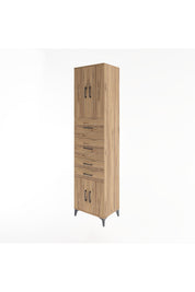 Hyperion Dolap 2 Raflı 4 Çekmeceli 4 Kapaklı 60x44x243 - S65M063V9B