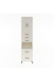 Hyperion Dolap 3 Raflı 5 Çekmeceli 2 Kapaklı 60x44x243 Aytaşı-Aytaşı