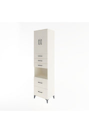 Hyperion Dolap 3 Raflı 5 Çekmeceli 2 Kapaklı 60x44x243 Aytaşı-Aytaşı