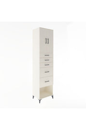 Hyperion Dolap 2 Raflı 5 Çekmeceli 2 Kapaklı 60x44x243 Aytaşı-Aytaşı