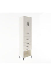 Hyperion Dolap 2 Raflı 5 Çekmeceli 2 Kapaklı 60x44x243 Aytaşı-Aytaşı