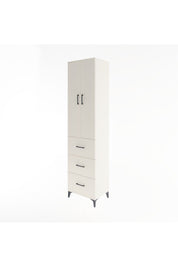 Hyperion Dolap 4 Raflı 3 Çekmeceli 2 Kapaklı 60x44x243 Aytaşı-Aytaşı