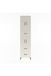 Hyperion Dolap 3 Raflı 3 Çekmeceli 4 Kapaklı 60x44x243 Aytaşı-Aytaşı