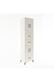 Hyperion Dolap 3 Raflı 3 Çekmeceli 4 Kapaklı 60x44x243 Aytaşı-Aytaşı