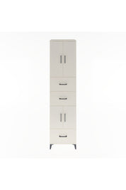 Hyperion Dolap 3 Raflı 3 Çekmeceli 4 Kapaklı 60x44x243 Aytaşı-Aytaşı