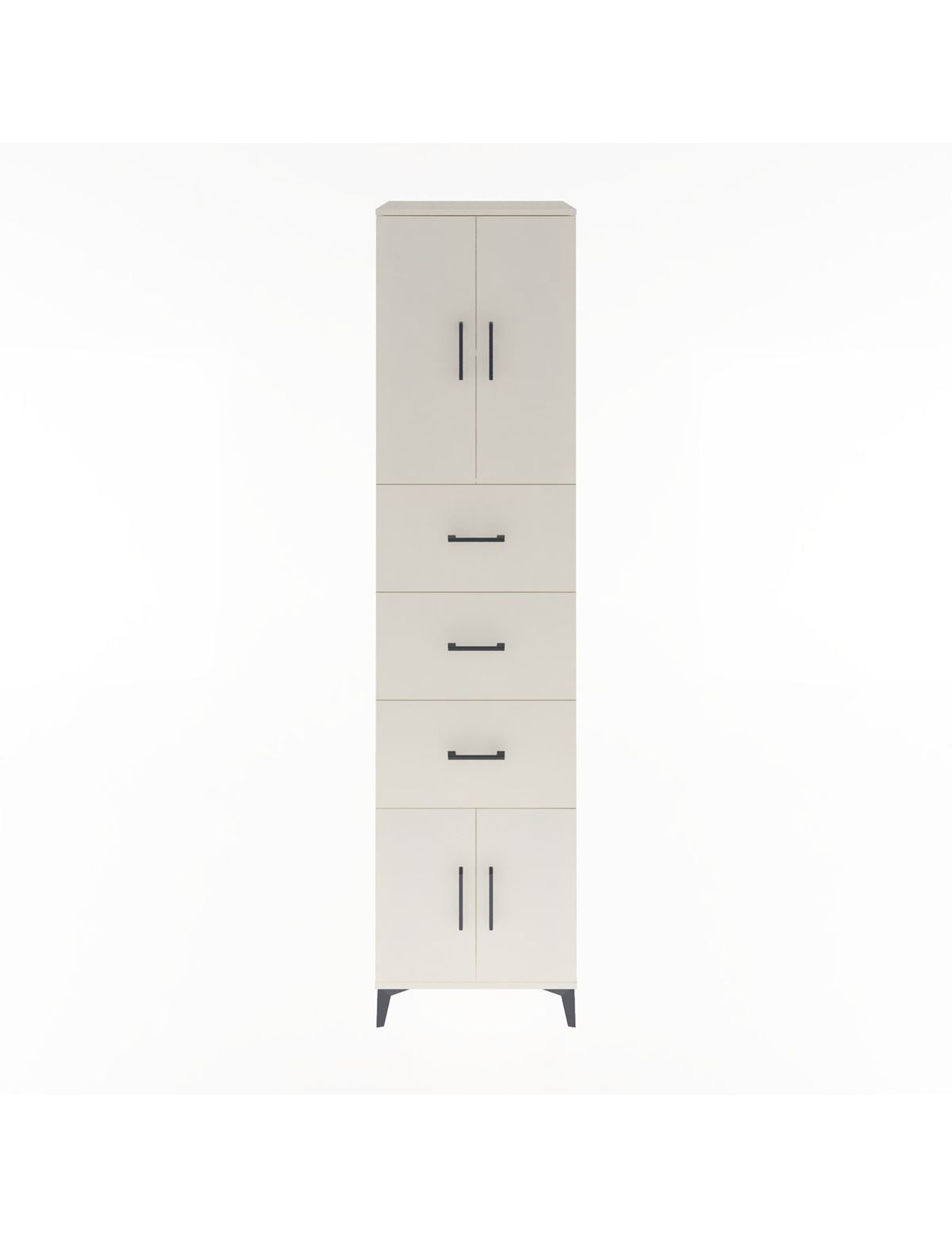 Hyperion Dolap 2 Raflı 3 Çekmeceli 4 Kapaklı 60x44x243 Aytaşı-Aytaşı