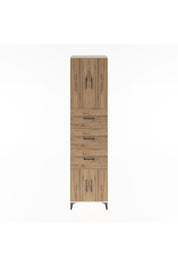 Hyperion Dolap 2 Raflı 3 Çekmeceli 4 Kapaklı 60x44x243 Aytaşı-Çam