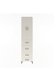 Hyperion Dolap 3 Raflı 4 Çekmeceli 2 Kapaklı 60x44x243 Aytaşı-Aytaşı