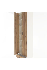 Hyperion Dolap 6 Raflı Tek Çekmeceli 2 Kapaklı 60x44x243 Aytaşı-Çam