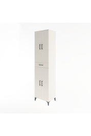 Hyperion Dolap 5 Raflı Tek Çekmeceli 4 Kapaklı 60x44x243 Aytaşı-Aytaşı
