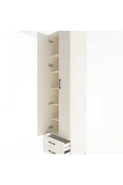 Hyperion Dolap 6 Raflı 2 Çekmeceli 2 Kapaklı 60x44x243 - S65M079V1B