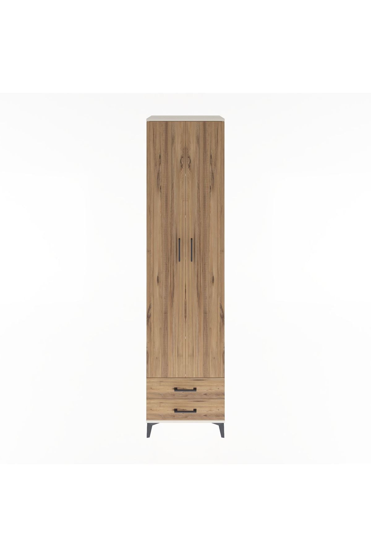 Hyperion Dolap 6 Raflı 2 Çekmeceli 2 Kapaklı 60x44x243 Aytaşı-Çam