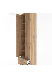 Hyperion Dolap 6 Raflı 2 Çekmeceli 2 Kapaklı 60x44x243 - S65M079V9B