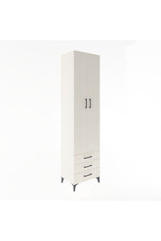 Hyperion Dolap 5 Raflı 3 Çekmeceli 2 Kapaklı 60x44x243 Aytaşı-Aytaşı