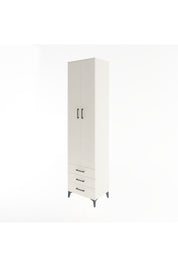 Hyperion Dolap 5 Raflı 3 Çekmeceli 2 Kapaklı 60x44x243 Aytaşı-Aytaşı