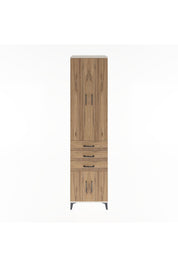 Hyperion Dolap 4 Raflı 3 Çekmeceli 4 Kapaklı 60x44x243 Aytaşı-Çam