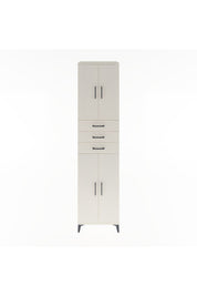 Hyperion Dolap 5 Raflı 3 Çekmeceli 4 Kapaklı 60x44x243 Aytaşı-Aytaşı