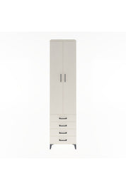 Hyperion Dolap 5 Raflı 4 Çekmeceli 2 Kapaklı 60x44x243 Aytaşı-Aytaşı