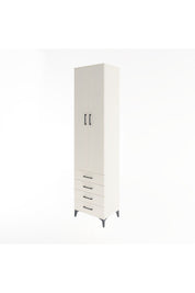 Hyperion Dolap 5 Raflı 4 Çekmeceli 2 Kapaklı 60x44x243 Aytaşı-Aytaşı