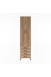 Hyperion Dolap 5 Raflı 4 Çekmeceli 2 Kapaklı 60x44x243 Aytaşı-Çam